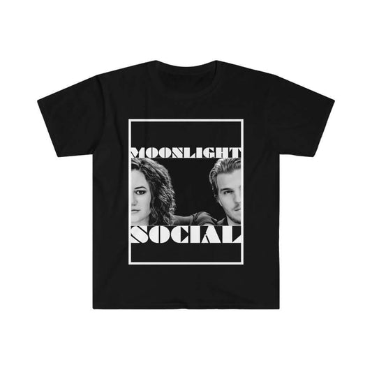 Moonlight Social Black & White Shirt